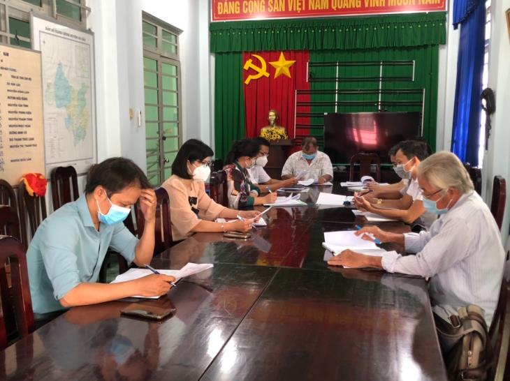 Thường trực Hội đồng nhân dân xã Cẩm Giang, huyện Gò Dầu: Giám sát về tổ chức thực hiện kết luận phiên chất vấn tại kỳ họp thứ hai